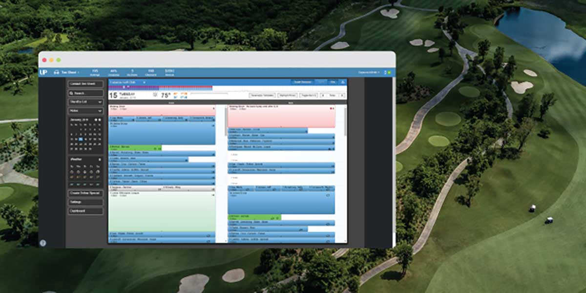 Electronic Tee Time Software at a Glance