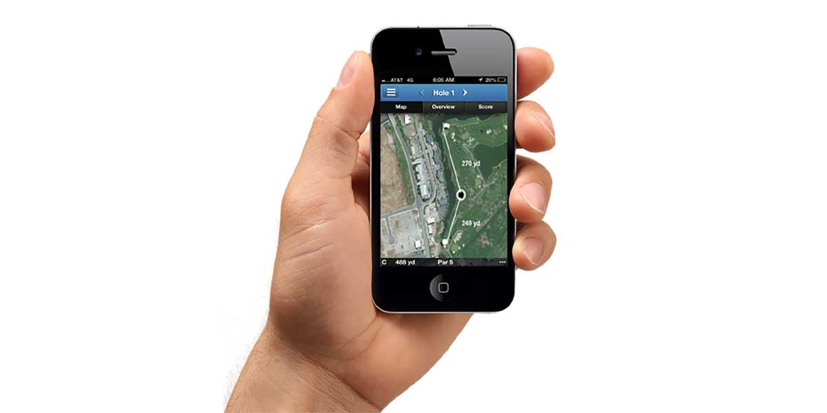 Golf Course GPS App