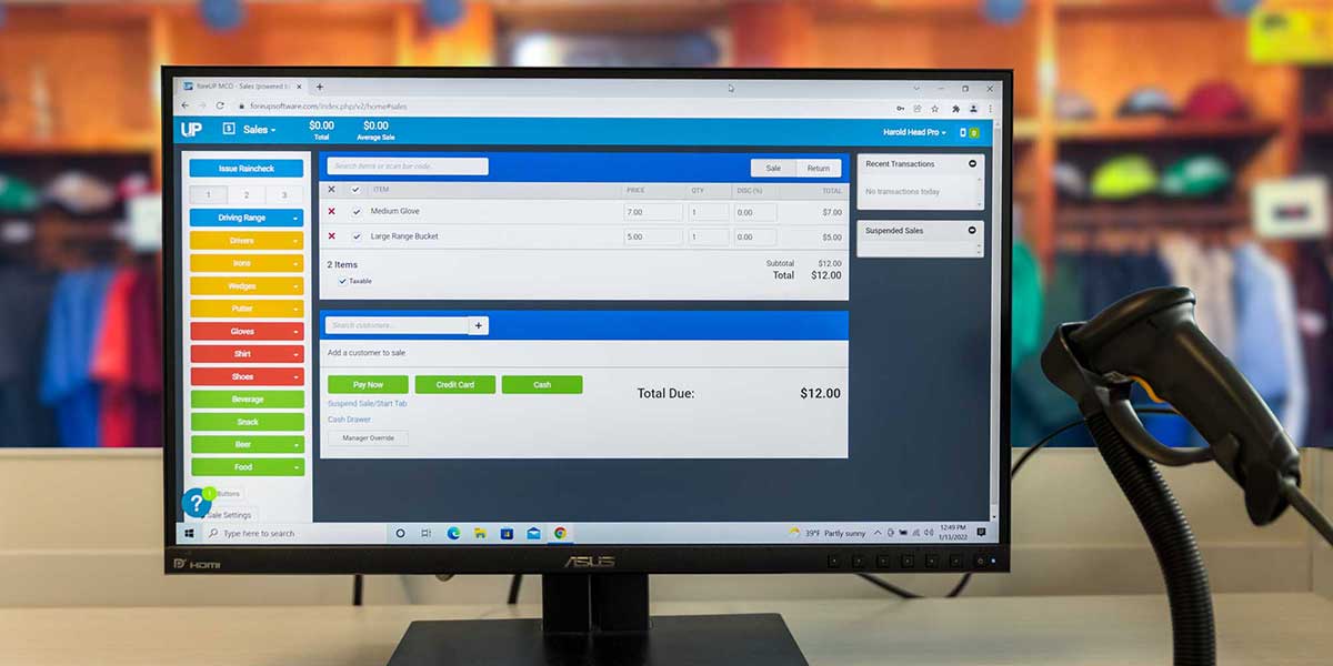 Benefits of Golf POS