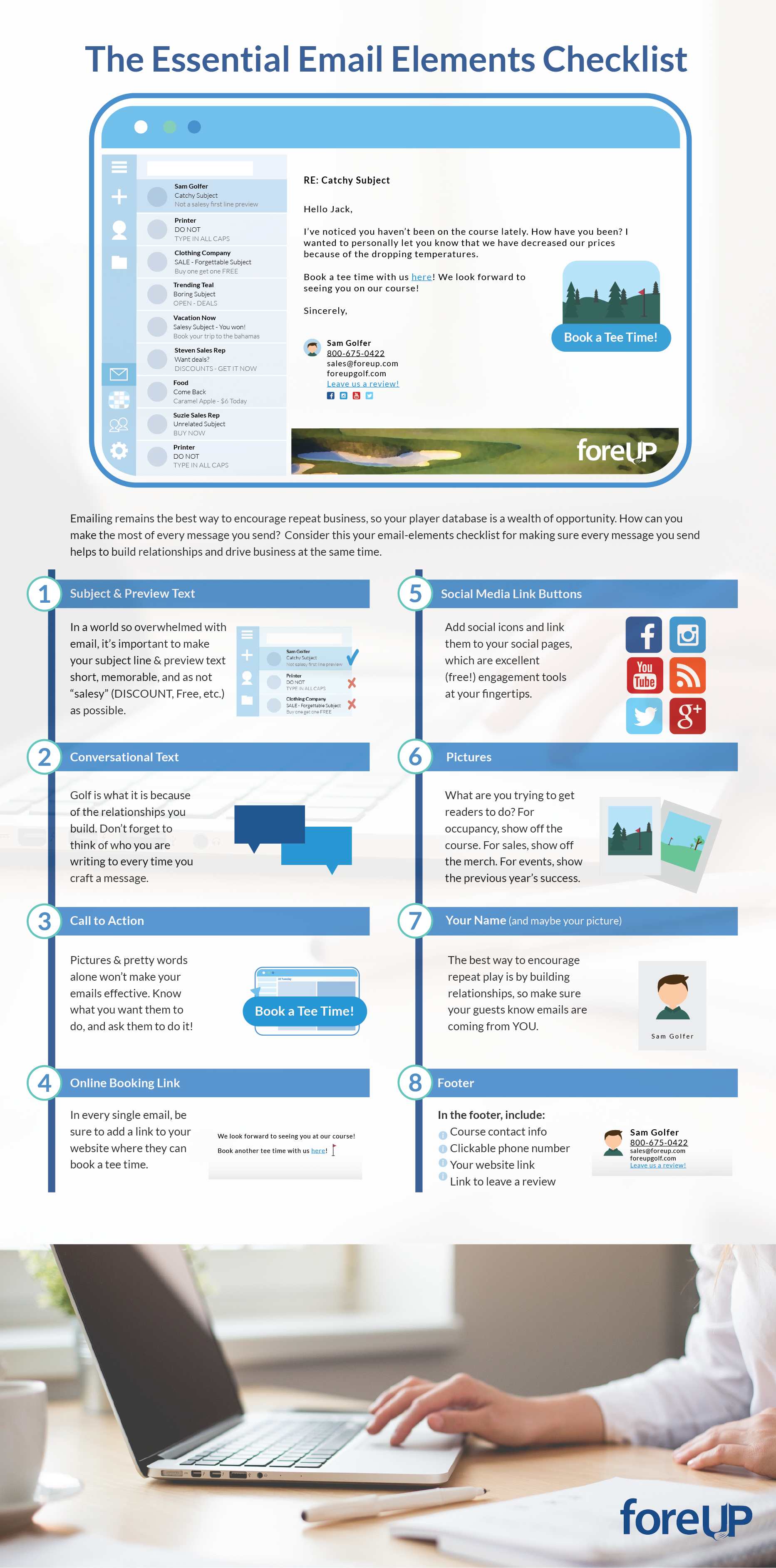 email checklist